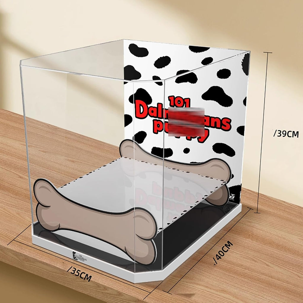 Acrylic Display Case for Lego 43269 101 Dalmatians Building Set– Dustproof Display Box & Showcase,, Display Box Compatible with Lego 43269 -Only Display case (One-Piece)