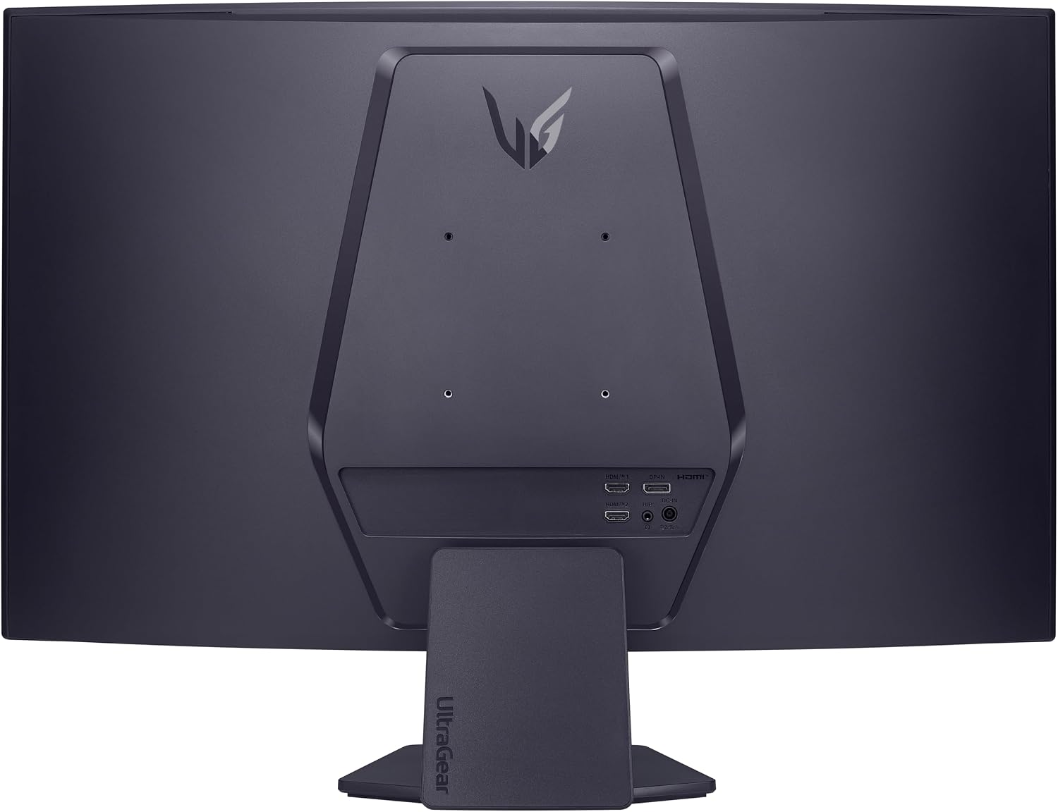 LG 32GS60QC-B Ultragear 32-inch Curved Gaming Monitor QHD (2560x1440) 180Hz 1ms 1000R AMD FreeSync HDR10 HDMIx2 DisplayPort Borderless Design Black Stabilizer DAS Crosshair FPS Counter - Black