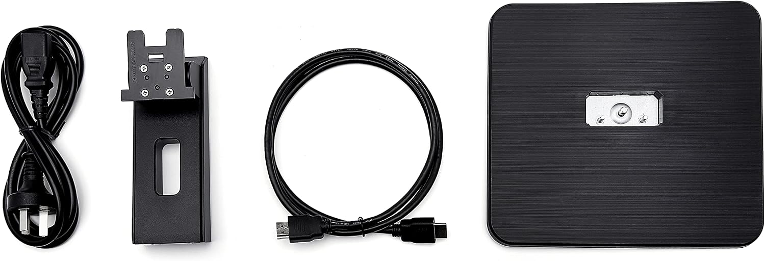 Amazon Basics 27 in IPS Monitor, Full HD 1080P, 75 Hz, Adjustable Stand, HDMI, Display Port, VGA Input, Built-in Speakers, VESA Compatible, Black