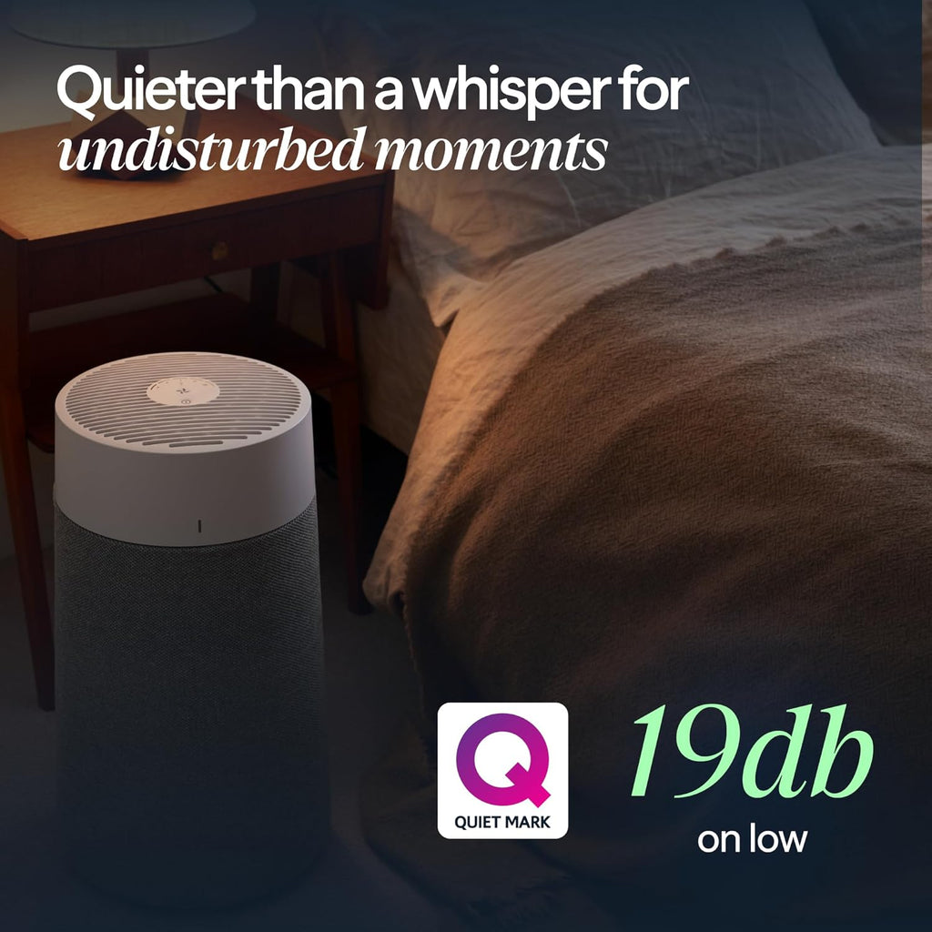 BLUEAIR Blue Pure 511i Max Smart Air Purifier for Bedroom & Small Rooms up to 926 Sq Ft, HEPASilent Air Cleaner for Pets, Allergies, Smoke & Dust, Quiet WiFi Air Purifier with Auto Mode