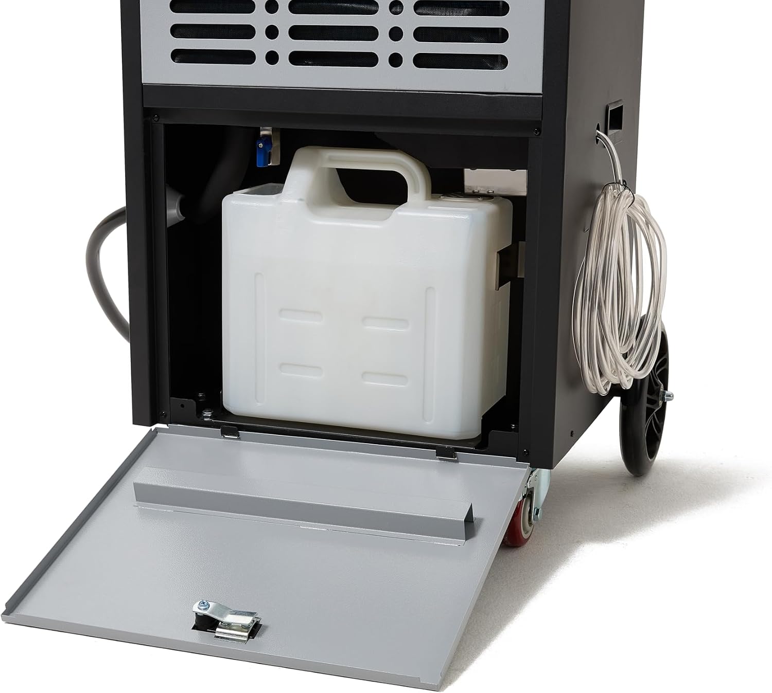 290 Pints Commercial Dehumidifier for Basements & Industrial Spaces – Built-In Pump, Drain Hose, Continuous Operation, 2-Speed Fan, 24000 Sq Ft Coverage