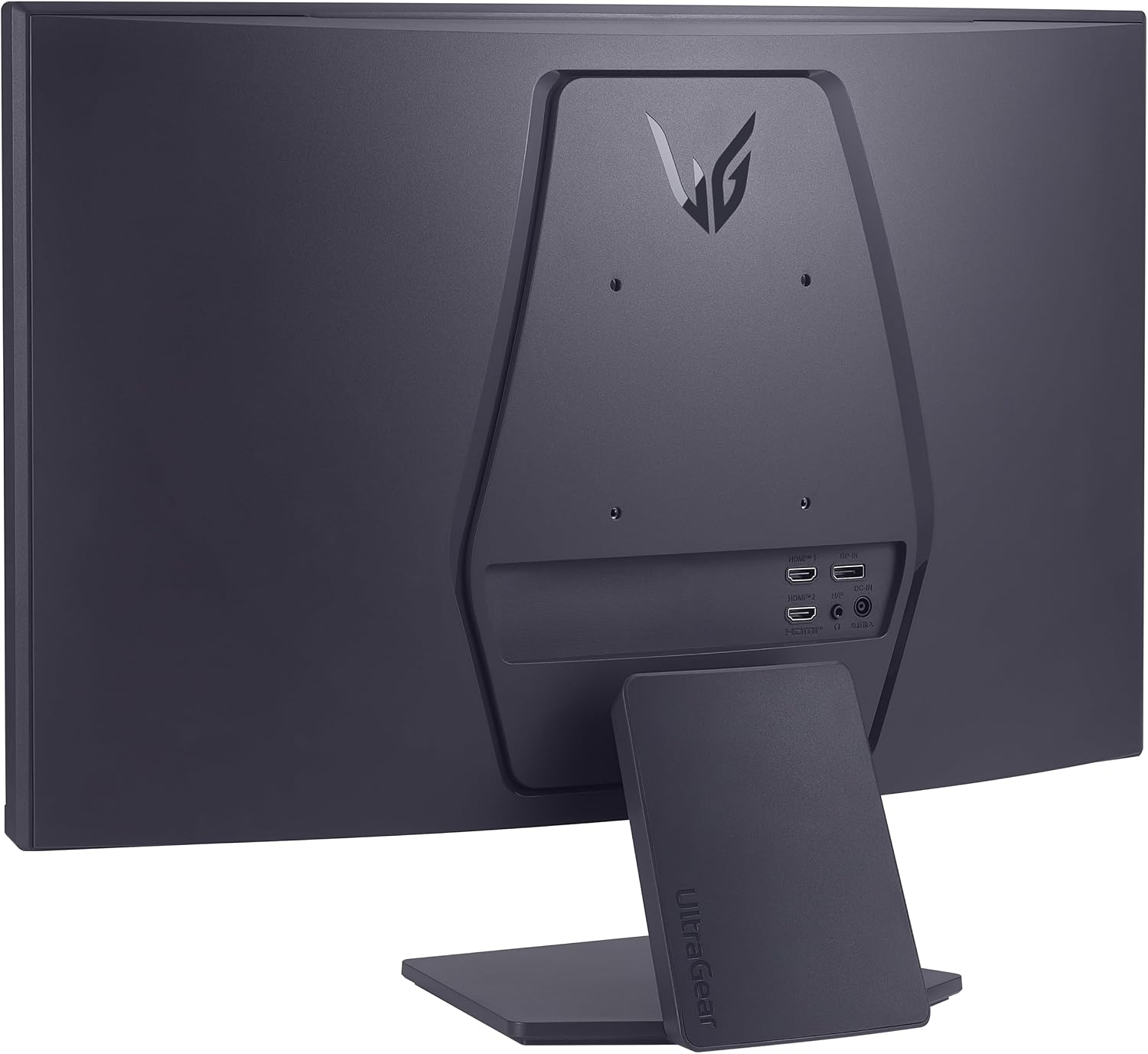 LG 27GS60QC-B Ultragear 27-inch Curved Gaming Monitor QHD (2560x1440) 180Hz 1ms 1000R AMD FreeSync HDR10 HDMIx2 DisplayPort Borderless Design Black Stabilizer DAS Crosshair FPS Counter - Black