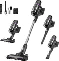 EurekaCordless Vacuum - 50 Min Runtime for Large Homes, 5.5 lbs Lightweight, Ideal for Pet Hair & Allergies on Hardwood & Carpet ReactiClean 410