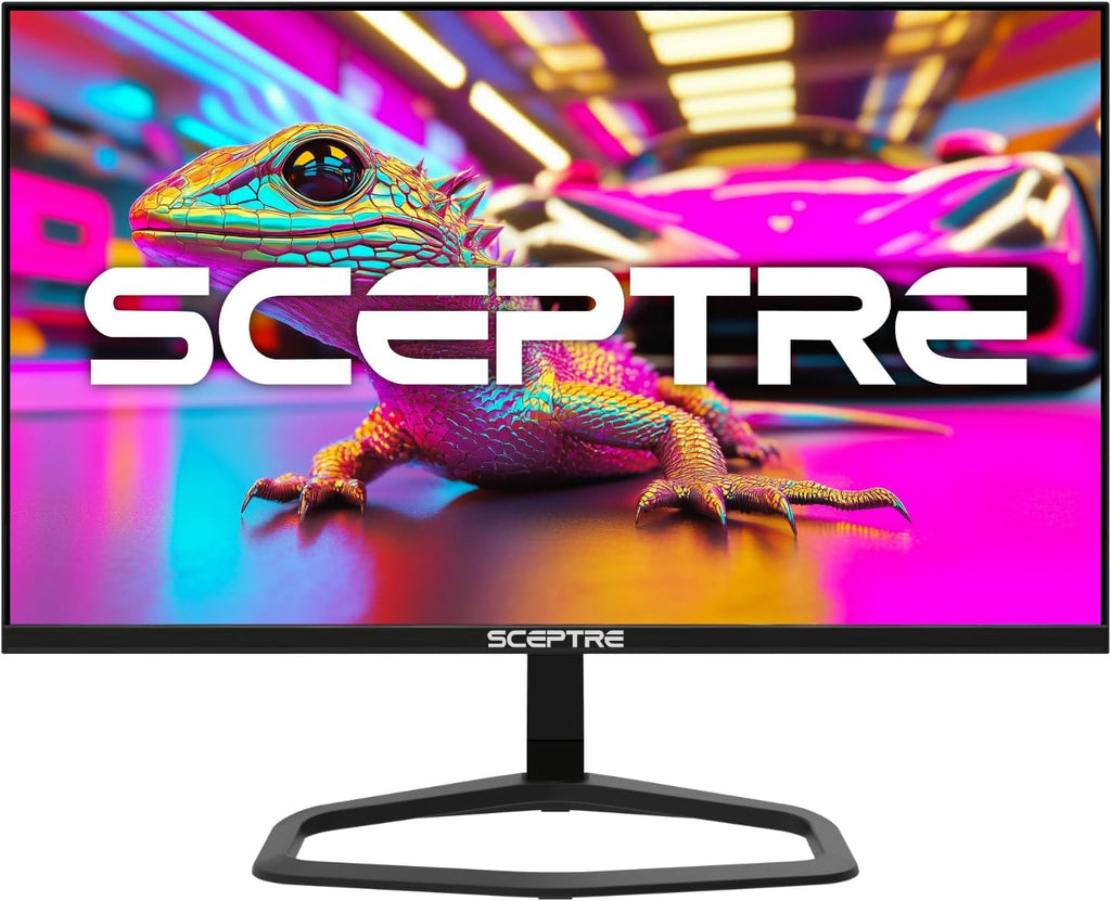 New! Sceptre 24.5-inch Gaming Monitor 240Hz 1ms DisplayPort x2 HDMI x2 100% sRGB AMD FreeSync Premium Build-in Speakers, Machine Black 2026 (E255B-FWD240 Series)