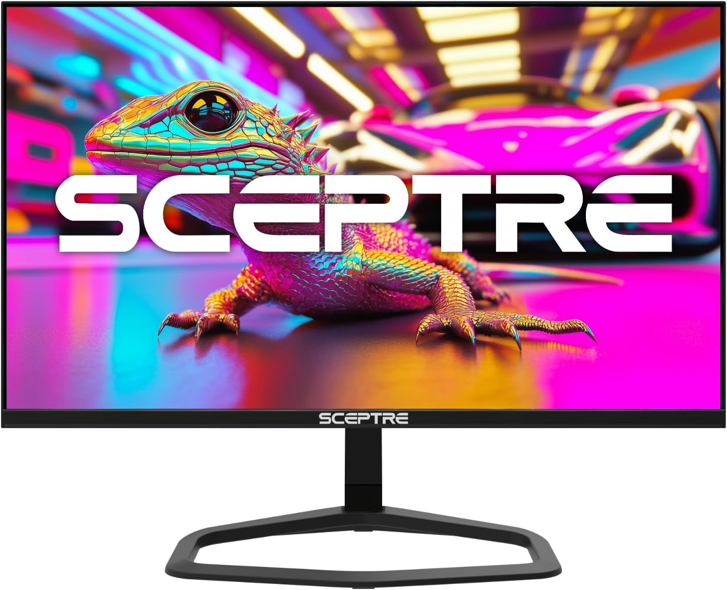 New! Sceptre 24.5-inch Gaming Monitor 240Hz 1ms DisplayPort x2 HDMI x2 100% sRGB AMD FreeSync Premium Build-in Speakers, Machine Black 2026 (E255B-FWD240 Series)