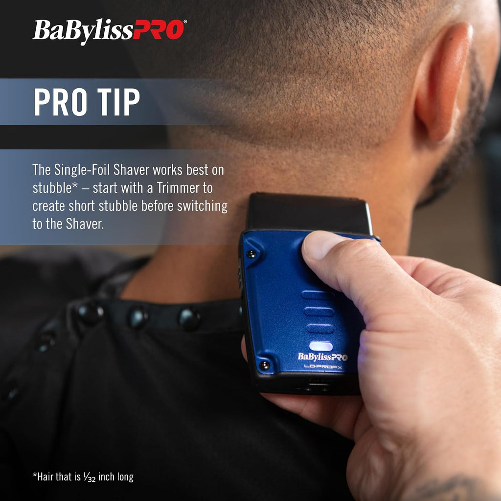 BaBylissPRO High-Performance Compact LO-PROFX Shavers for Men