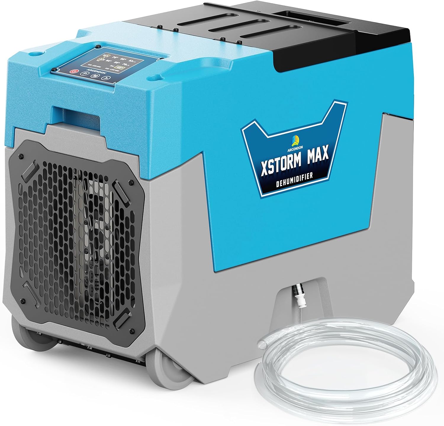 ARGENDON Commercial Dehumidifier,180 Pints Industrial Dehumidifier with Pump & Drain Hose for Whole House, Crawl Space, Warehouse, Up to 2,300 sq ft, Water Damage Restoration, 5-Year Limited Warranty