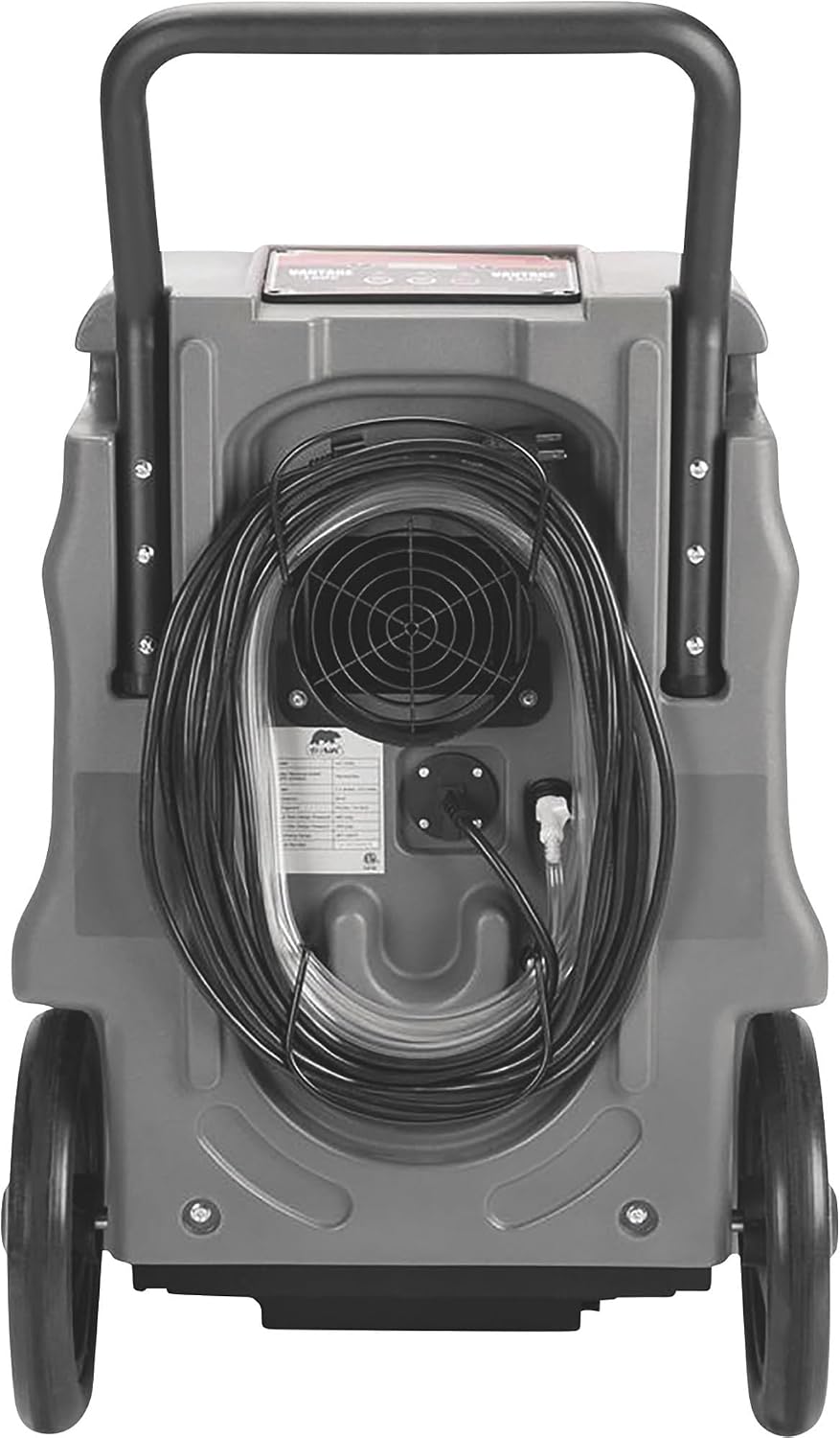 B-Air Vantage1500 Industrial Commercial Dehumidifier for Pro Water Damage Restoration Equipment in Basements, Houses, & Other Work Sites, Green