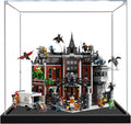 Acrylic Display Case for Lego 76300 Arkham Asylum Model, 3mm Dustproof Display Box, Display Case Compatible with Lego 76300 (Model Not Included) (Transparent 3MM)