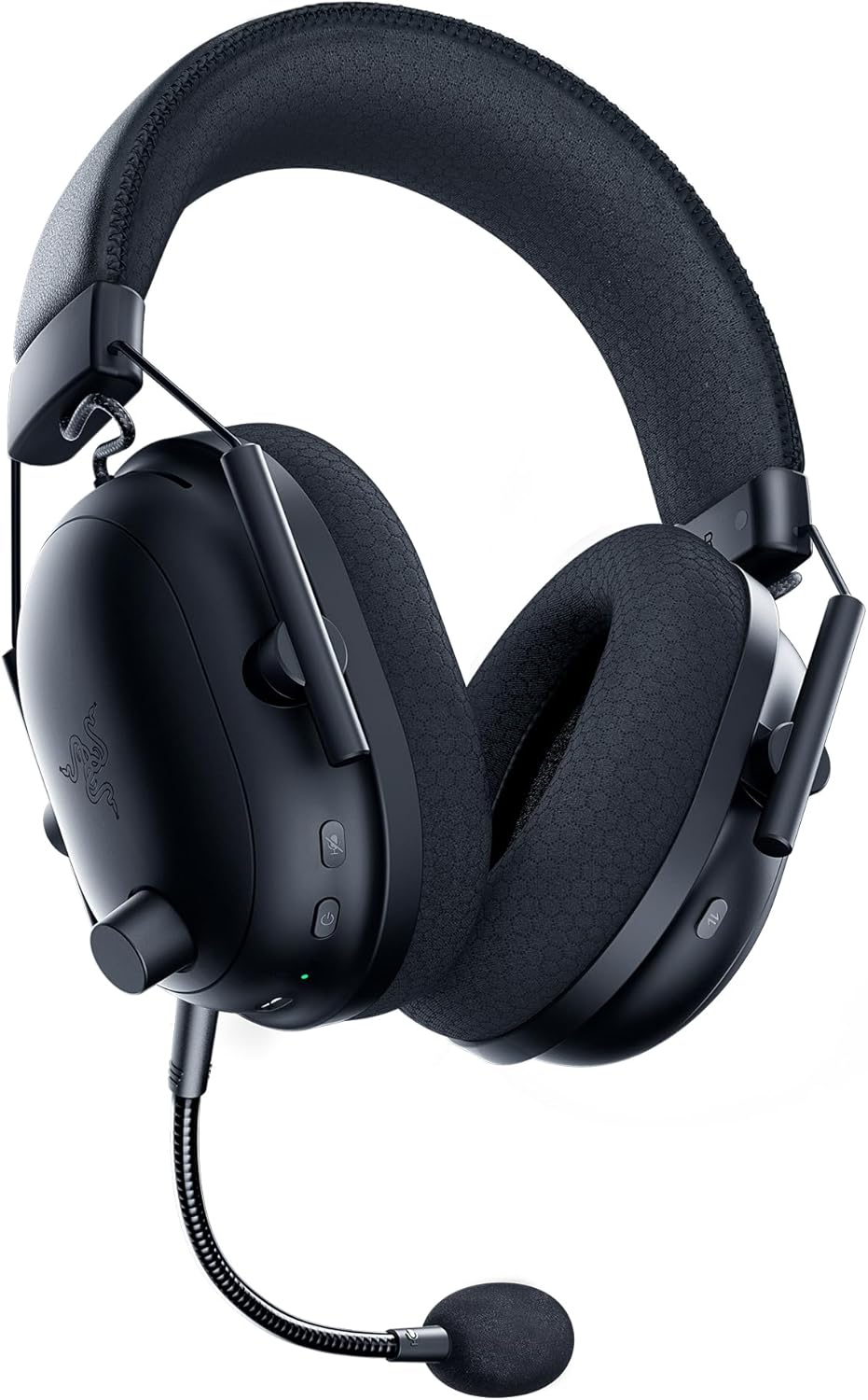 Razer BlackShark V2 Pro Wireless Gaming Headset: Super Wideband Mic - Pro Tuned FPS Profiles - 50mm Drivers - Plush Noise Isolating Earcups - 70 Hr Battery - Bluetooth - for PC, PS5, Switch 2 - Black