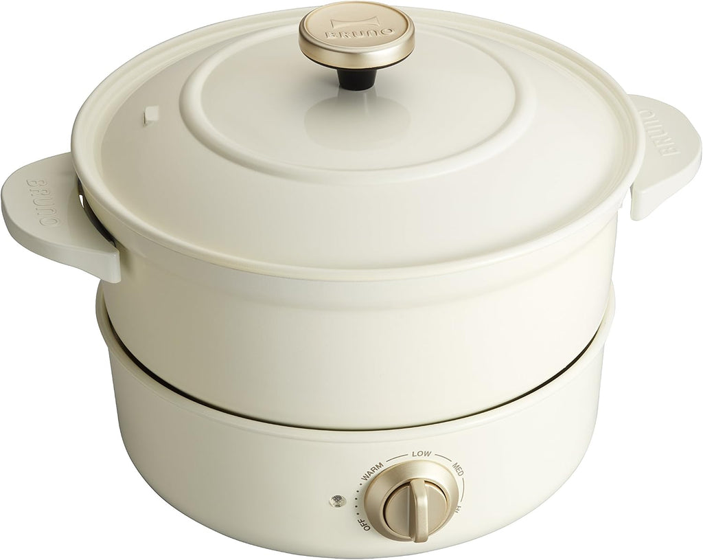 BRUNO Electric grill pot BOE029 (White)