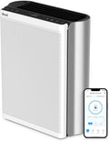 Levoit Air Purifiers for Home Large Room with 3-Channel Air Quality Monitor, Washable Pre-Filter, AHAM VERIFIDE, HEPA Sleep Mode for Pet, Allergy, Smoke, Dust, Alexa Control, 2655 Ft², EverestAir-P