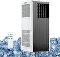 Portable Air Conditioner with Remote Control, 8,000 BTU Cools up to 350 Sq. Ft., LED Touch Panel, Built-in Dehumidifier, Fan, 3 in 1 Compact Indoor Quite AC Unit for Home Office Dorm RV
