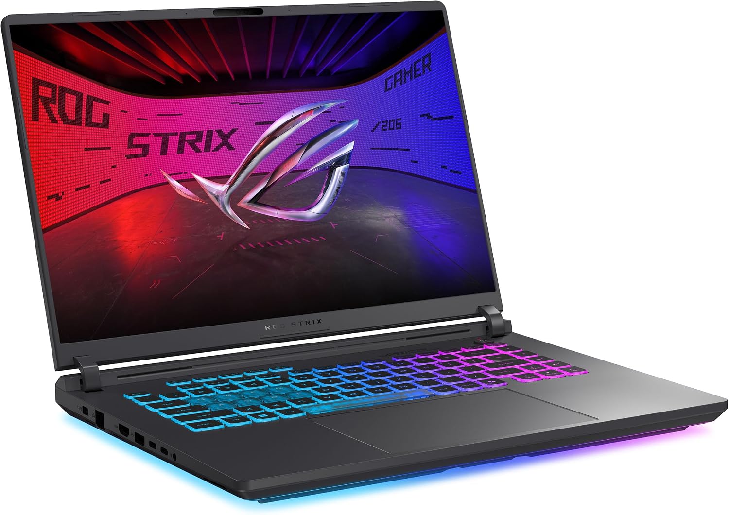 ASUS ROG Strix G16 (2025) Gaming Laptop, 16' FHD+ 16:10 165Hz/3ms Display, NVIDIA® GeForce RTX™ 5060 Laptop GPU, Intel® Core™ i7 Processor 14650HX, 16GB DDR5, 1TB Gen 4 SSD, Wi-Fi 7, Windows 11 Home