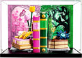 Acrylic Display Case for Lego 75691 Glinda and Elphaba Bookends Toys Model Set, Transparent Box,Dust&Moisture Resistant&Decoration, Compatible with Lego 75691 (Case Only)