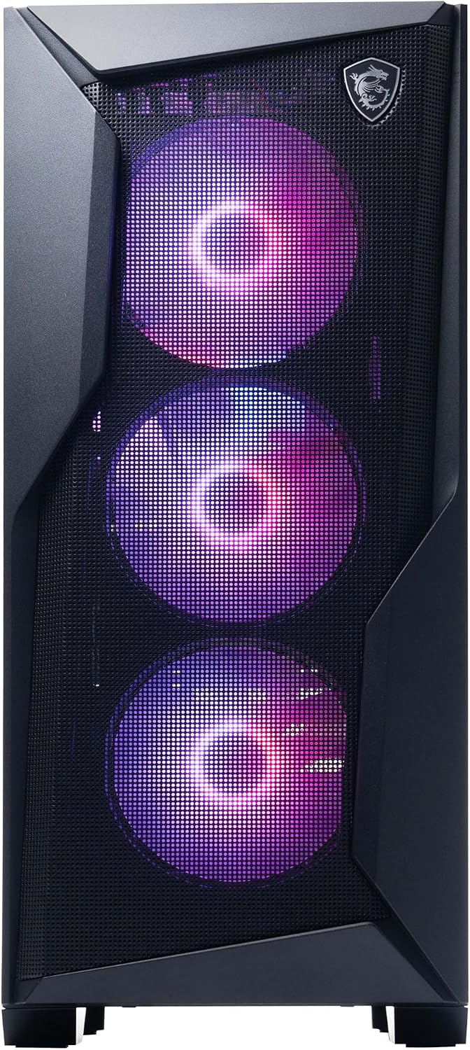 msi Codex Z2 Gaming Desktop: AMD R5-8400F, GeForce RTX 4060, 16GB DDR5, 1TB m.2 NVMe SSD, USB Type-C, VR-Ready, Windows 11 Home : B8NUC-297US