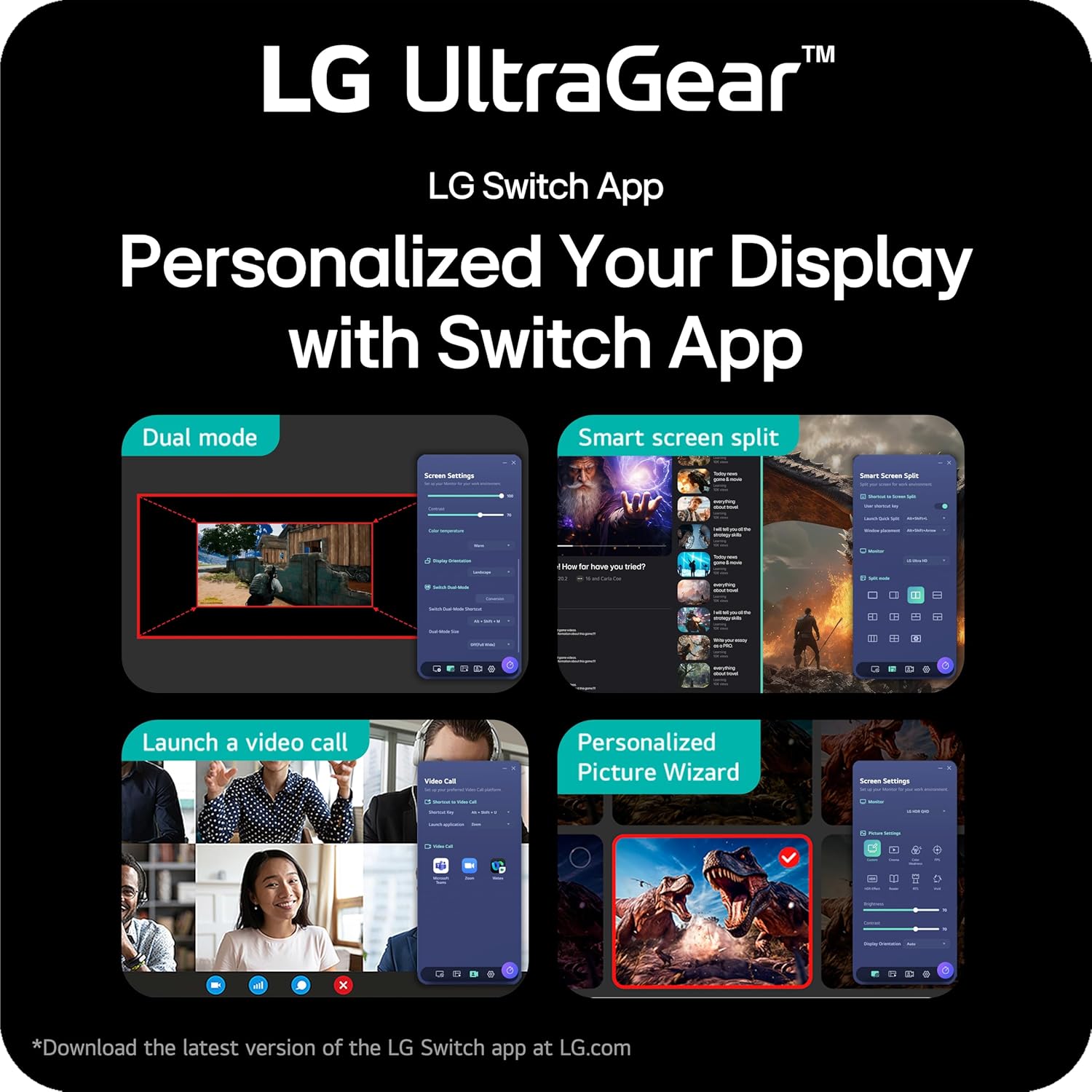 LG 27G610A-B 27-inch Ultragear QHD (2560 x 1440) IPS Gaming Monitor, 200Hz, 1ms, AMD FreeSync Premium, VESA DisplayHDR 400, HDMI, DisplayPort, Tilt/Height/Swivel/Pivot Stand, Black
