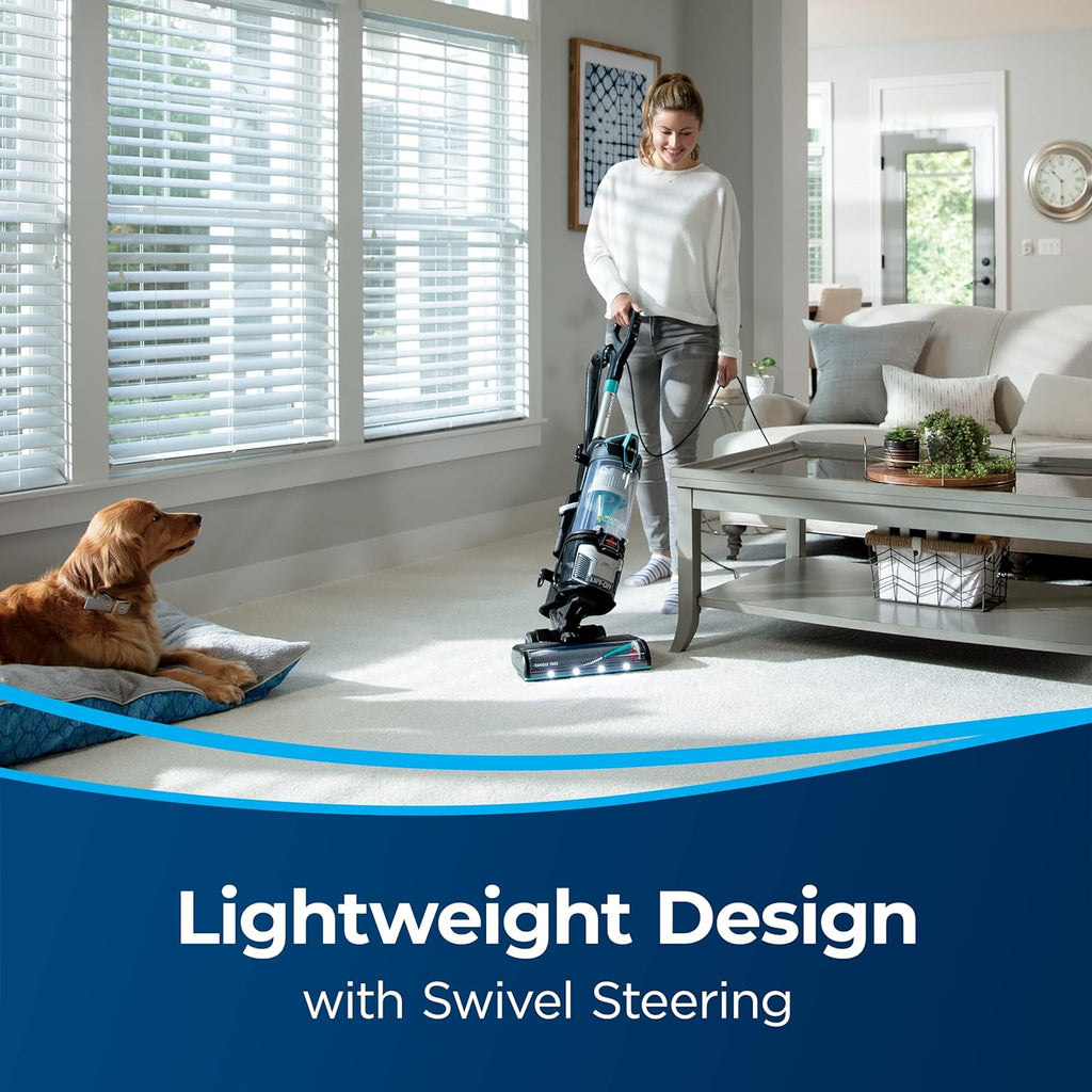 Bissell MultiClean Allergen Lift-Off Pet Vacuum with HEPA Sealed System, Detachable Canister for Stairs & Upholstery, LED Headlights, Tangle-Free Brush Roll, 2998