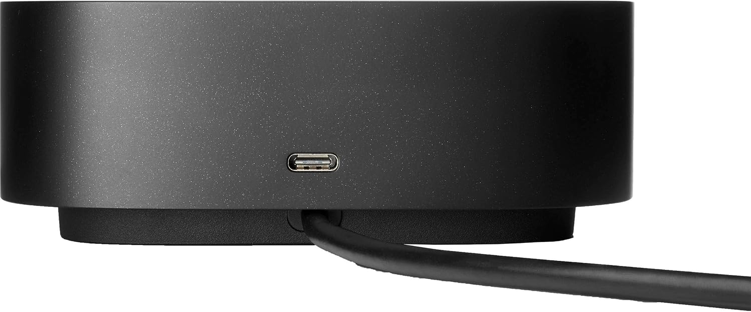 HP Docking Station for Laptop Dual Monitor + Bundle - HP USB-C G5 Dock 5TW10AA / 5TW10UT / 5TW10AA#ABB with 120W Adapter + ZoomSpeed HDMI Cable + DisplayPort Cable + Ethernet + Microfiber Cloth
