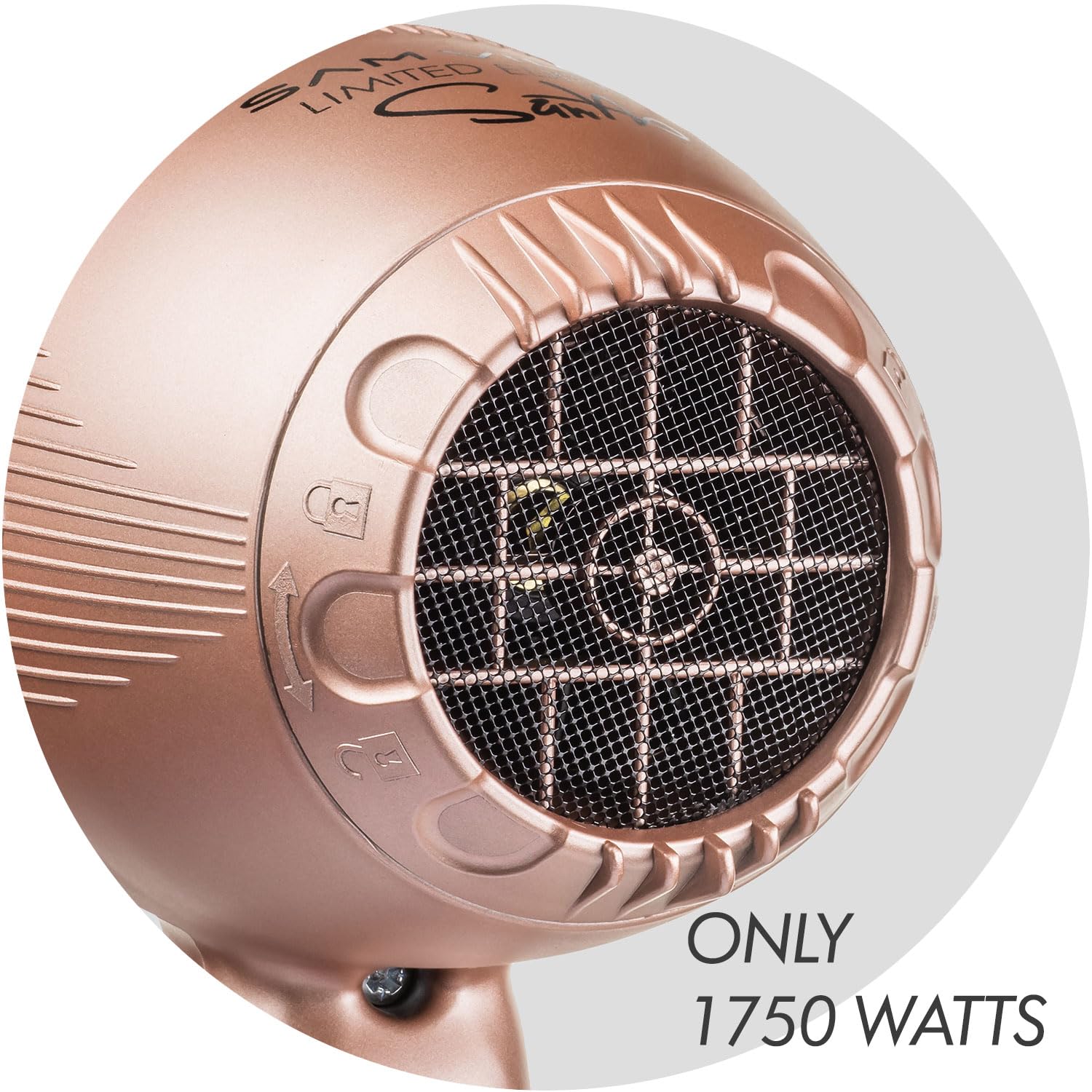 Sam Villa Lightweight & Quiet Ionic Professional Hair Dryer With Variable Speed & Temperature