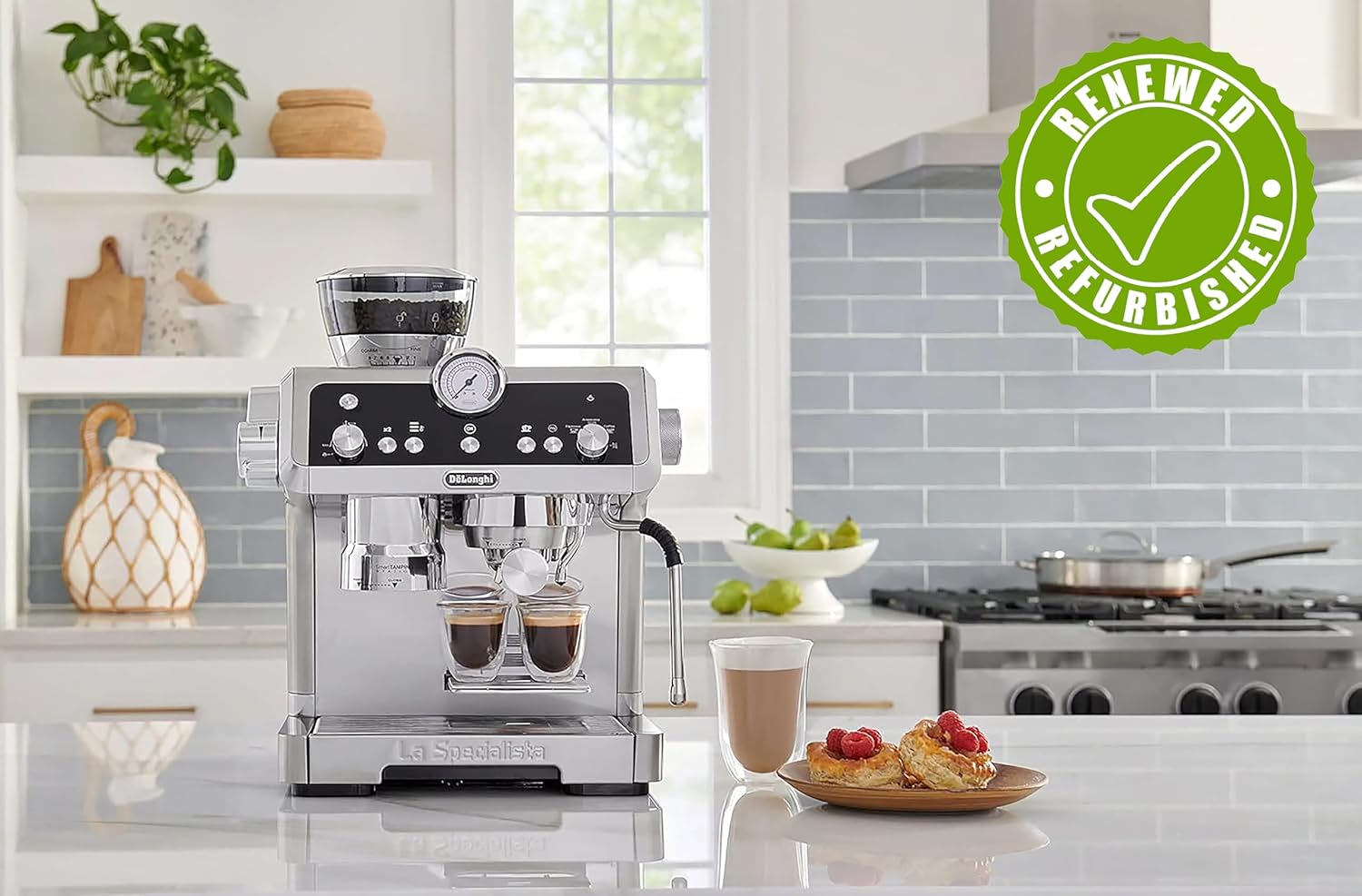 De'Longhi La Specialista Prestigio Espresso Machine, EC9355M (Renewed)
