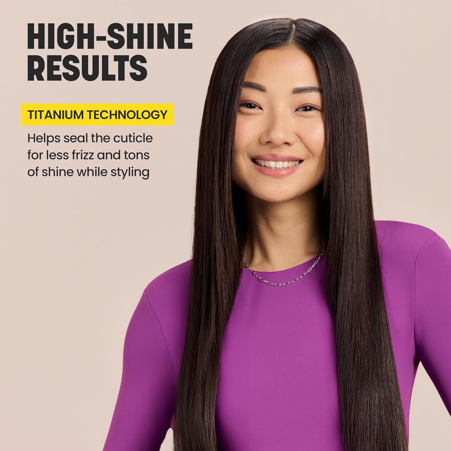 Drybar The Tress Press Straightening Iron - Ionic Technology for Smooth, Shiny Hair - Straighten or Wrap Around Barrel to Create Curls, Waves, or Sleek Styles