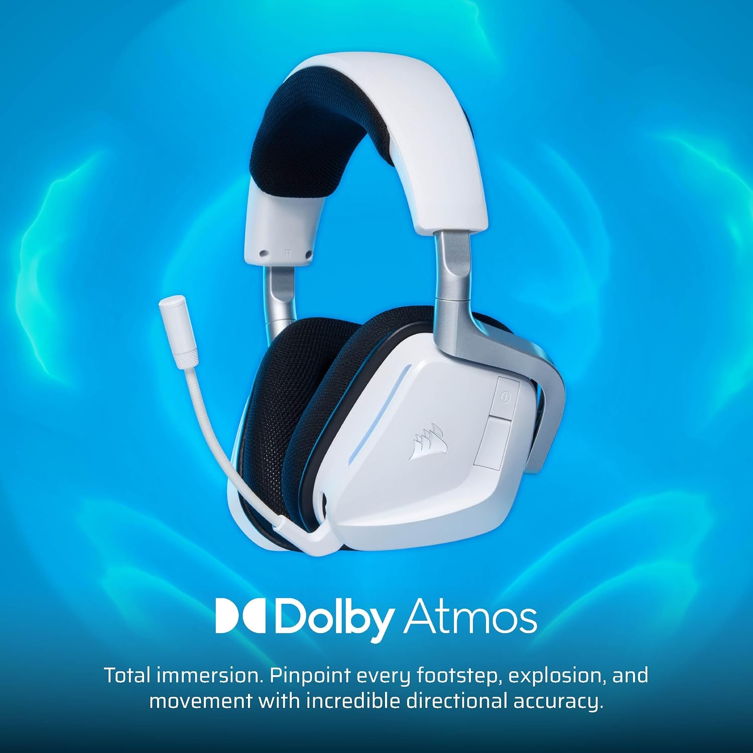 Corsair Void v2 Wireless Gaming Headset with Bluetooth for PC, PS5, PS4, Switch & Mobile – Dolby Atmos, Dual Wireless Multiplatform, Long Battery Life, Fast Charging – Dual Tone
