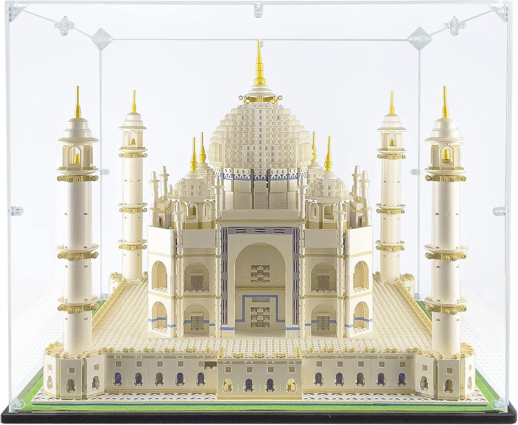 Acrylic Display Case Compatible for Lego Taj Mahal #10256, Dustproof Display Case (Case Only) (Lego Sets are NOT Included)