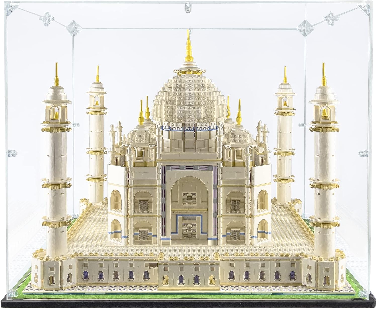 Acrylic Display Case Compatible for Lego Taj Mahal #10256, Dustproof Display Case (Case Only) (Lego Sets are NOT Included)
