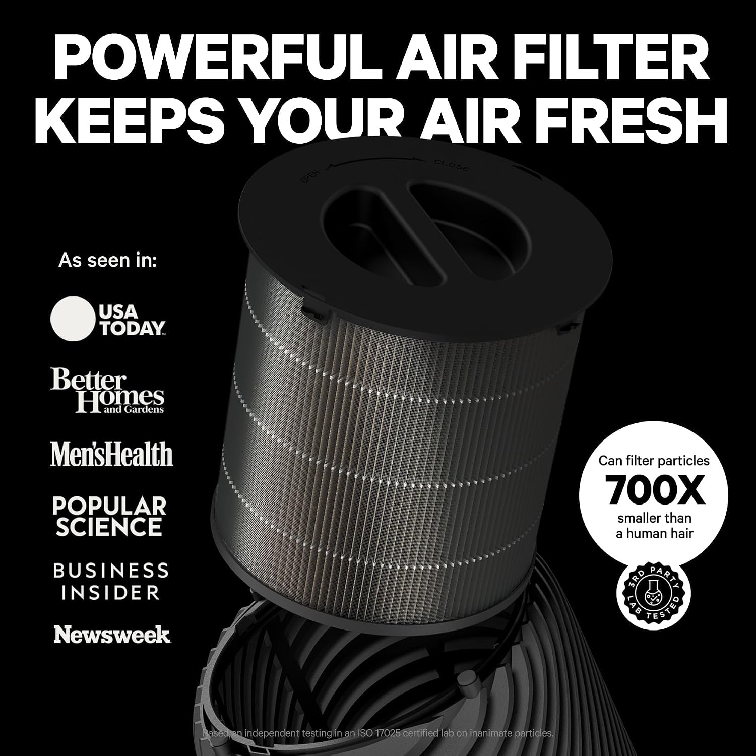 PuroAir 130i HEPA Air Purifiers for Home Pets - Covers Up To 600 Sq Ft - Filters Up To 99.9% of Pollutants, Smoke, Pollen, Dust - Quiet HEPA Air Filter - Air Purifiers for Bedroom (2 Pack)