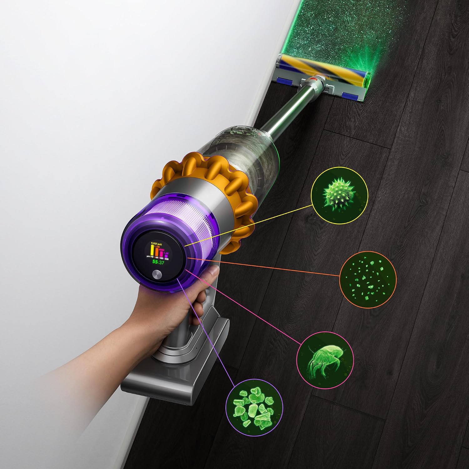 Dyson V15 Detect Total Clean Extra (Renewed Premium)