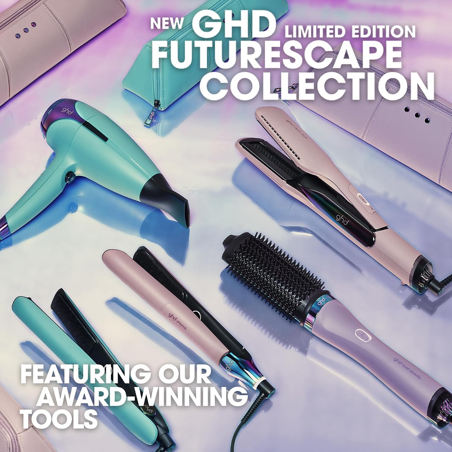 ghd Helios Hair Dryer ― 1875w Professional Blow Dryer, Longer Life + Brushless Motor Lightweight Hair Dryer for Salon-Worthy Blowout