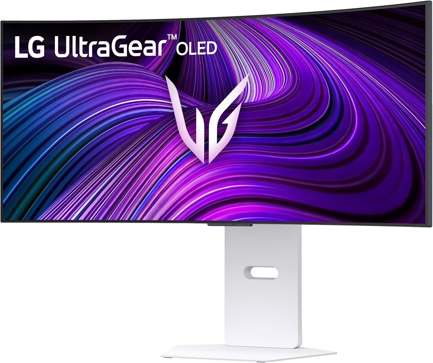 LG 34GX90SA-W 34-inch Ultragear WQHD (3440 x 1440) OLED Curved Gaming Monitor 240Hz, 1ms, NVIDIA G-Sync Compatible, AMD FreeSync Premium, VESA DisplayHDR True Black 400, webOS, USB Type-C, White