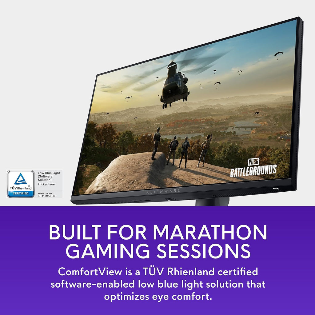 Alienware 25 Gaming Monitor AW2523HF 24.5' IPS LED Full HD (1920 × 1080) 360Hz Display - AMD FreeSync - VESA - Monitor (USB, HDMI) Height/Tilt/Swivel/Pivot Adjustability - Dark side of the Moon