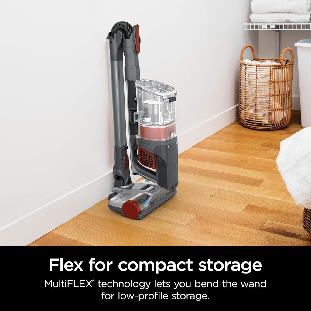 Shark Pet Pro Cordless Stick Vacuum with MultiFLEX, HEPA Filter, Lightweight, Powerful Suction, 40min Runtime, Removable Hand Vacuum, Includes Crevice Tool & Dusting Brush, UZ351H (Renewed)