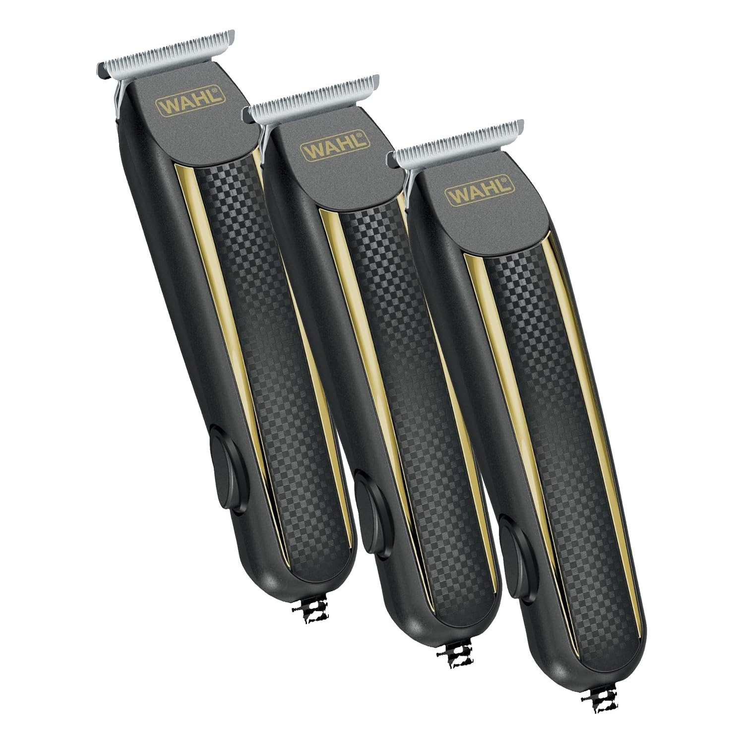Wahl Edge Pro Bump Free Corded Beard Trimmer for Men Touch Up Trimmer & Grooming Detailer Kit – Perfect for Edging Beards,Mustaches,Hair,& Stubble,– Model 9686-300,(Pack of 3)