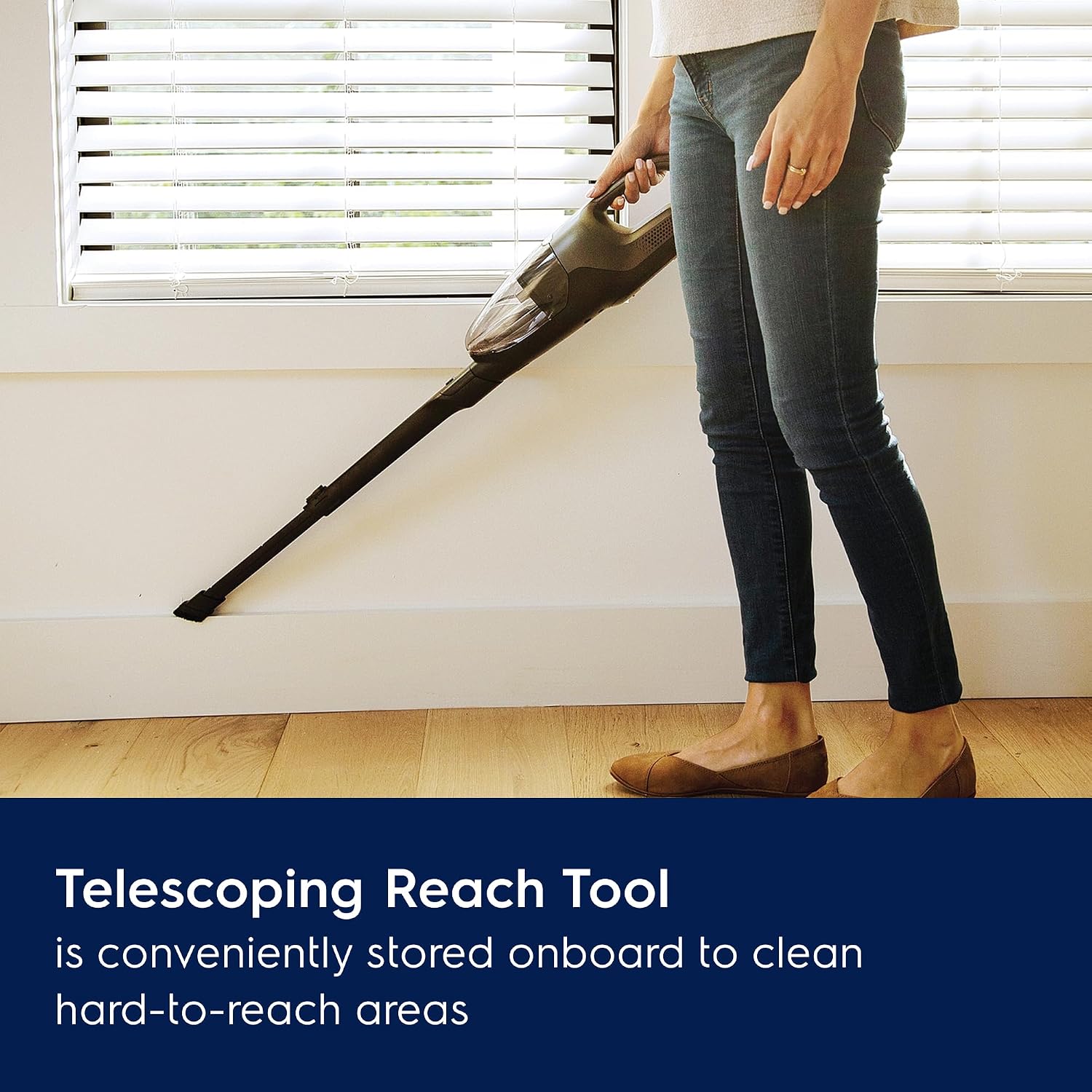 Electrolux WellQ7 Pet Cordless 2-in-1 Vacuum Cleaner with Motorized PetPro+ Nozzle for Easy Pet Hair Removal, 50-Minute Run Time, 2 Power Modes, Shale Gray