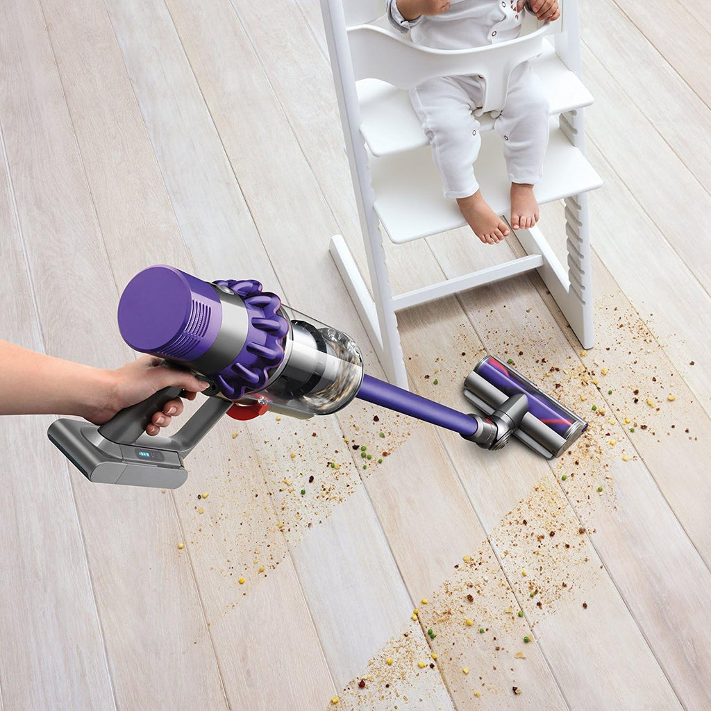 Dyson Cyclone V10 Animal Cordless Vacuum Cleaner + Manufacturer's Warranty + Quick Release Extension Hose + Stubborn Dirt Brush + Mattress Tool Bundle (Manufacture Renewed)