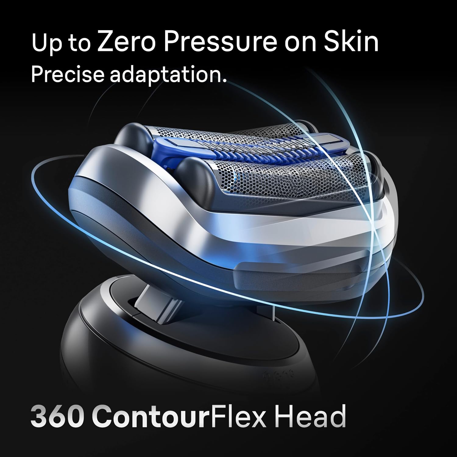 Braun Electric Shaver for Men, Series 7 7177cc, Wet & Dry Shave, Turbo & Gentle Shaving Modes, Waterproof Foil Shaver, Space Grey