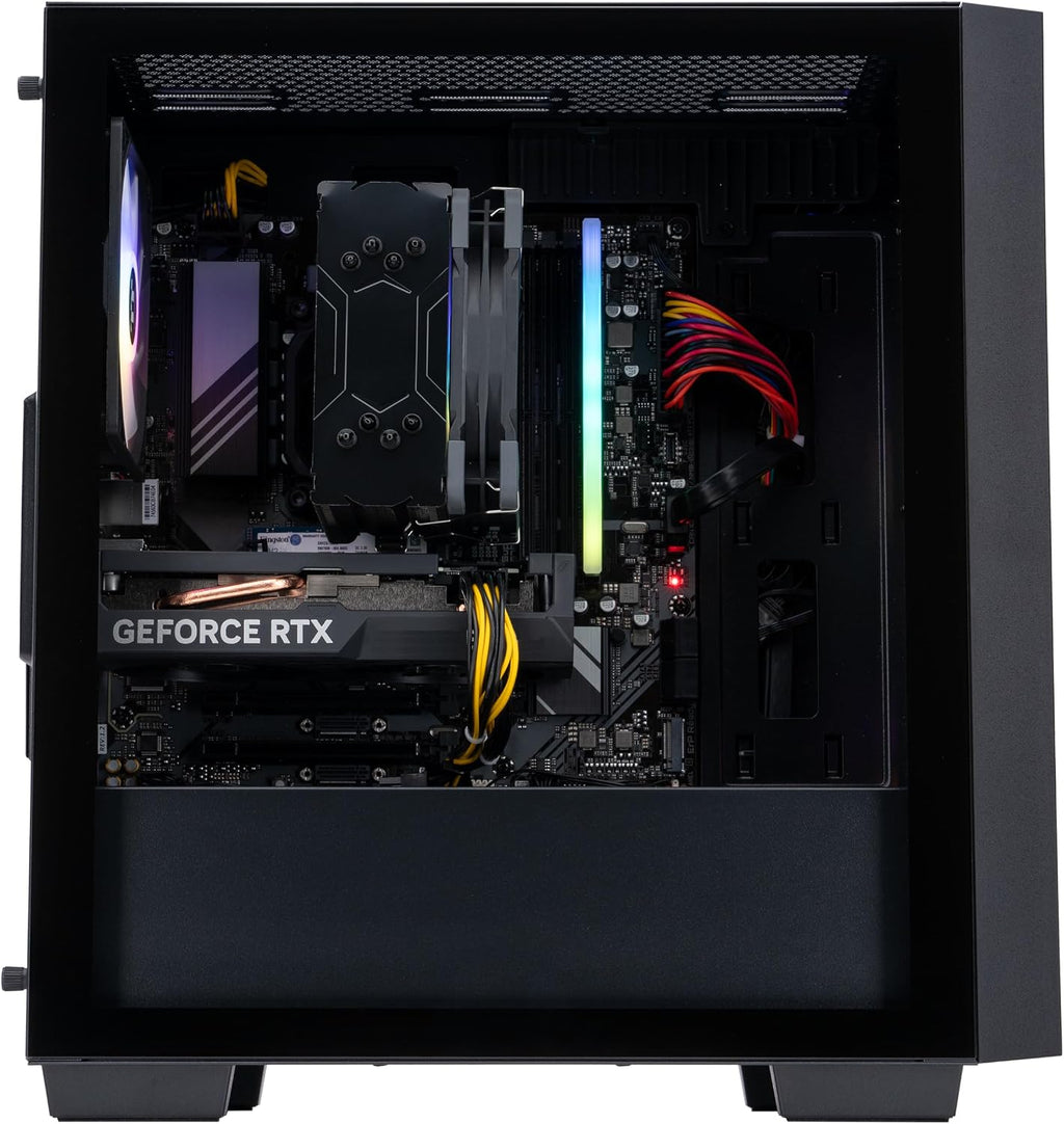 acer Nitro 60 N60-640-UR21 Gaming Desktop | Intel Core i5-14400F 10-Core Processor | NVIDIA GeForce RTX 5060 Graphics (614 AI Tops) | 16GB DDR5 | 1TB PCIe Gen 4 SSD | Wi-Fi 6 | Gigabit Ethernet
