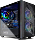 Skytech Chronos Mini Gaming PC Desktop - AMD Ryzen 5 3600 3.6GHz, GTX 1660 Super 6G, 16GB DDR4 3000, 500GB SSD, AC WiFi, Windows 10 Home 64-bit, Black
