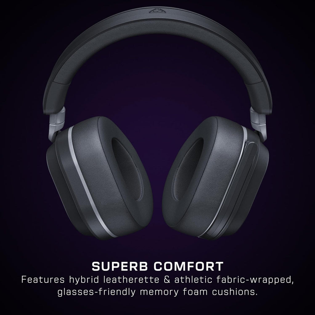 Turtle Beach Stealth 700 Gen 3 Wireless Multiplatform Amplified Gaming Headset for Xbox Series X|S, Xbox One, PC, PS5, Mobile – 60mm Drivers, AI Noise-Cancelling Mic, Bluetooth, 80-Hr Battery – Black