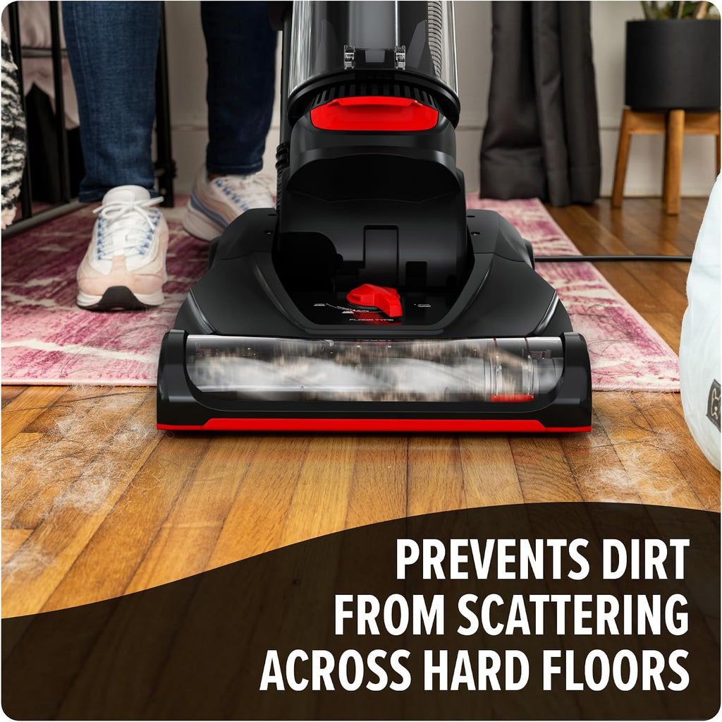 Dirt Devil Multi-Surface Total Pet+ Upright Bagless Vacuum Cleaner for Carpet and Hard Floor, with Pet Tool Kit, Powerful, Lightweight, Corded Vacuum Cleaners for Home Use