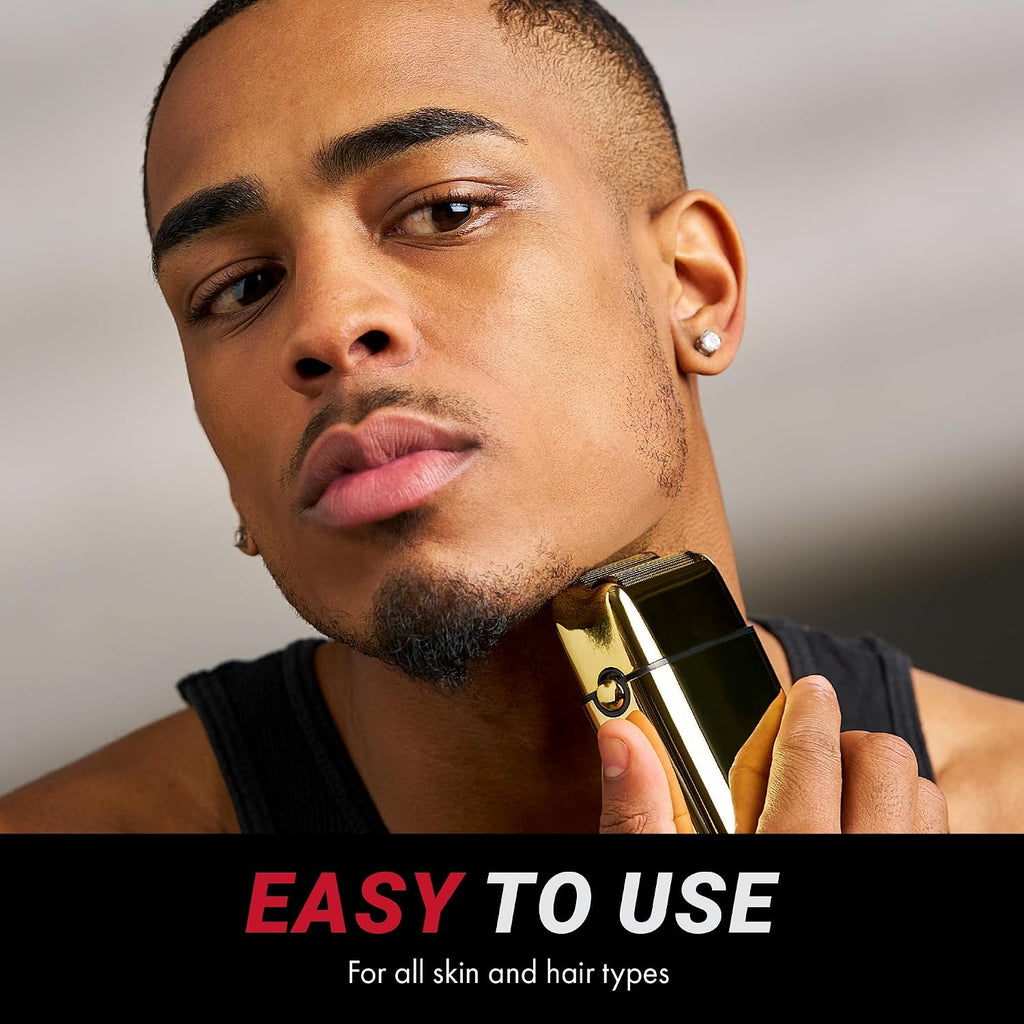 BaBylissPRO LIMITEDFX Cord/Cordless Hair Trimmer and Double Foil Hair Shaver Prepack, High-Performance Lithium-Ion Batteries for Long-Lasting Cutting