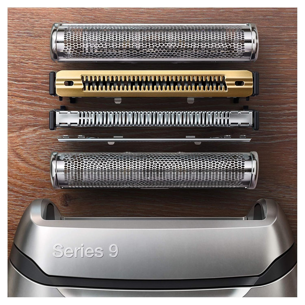 Braun Series 9 Pro 9487cc Electric Razor for Men, Wet & Dry, Rechargeable, Electric Shaver with Clean & Charge Station and ProCare Attachment, Holiday Gifts for Men