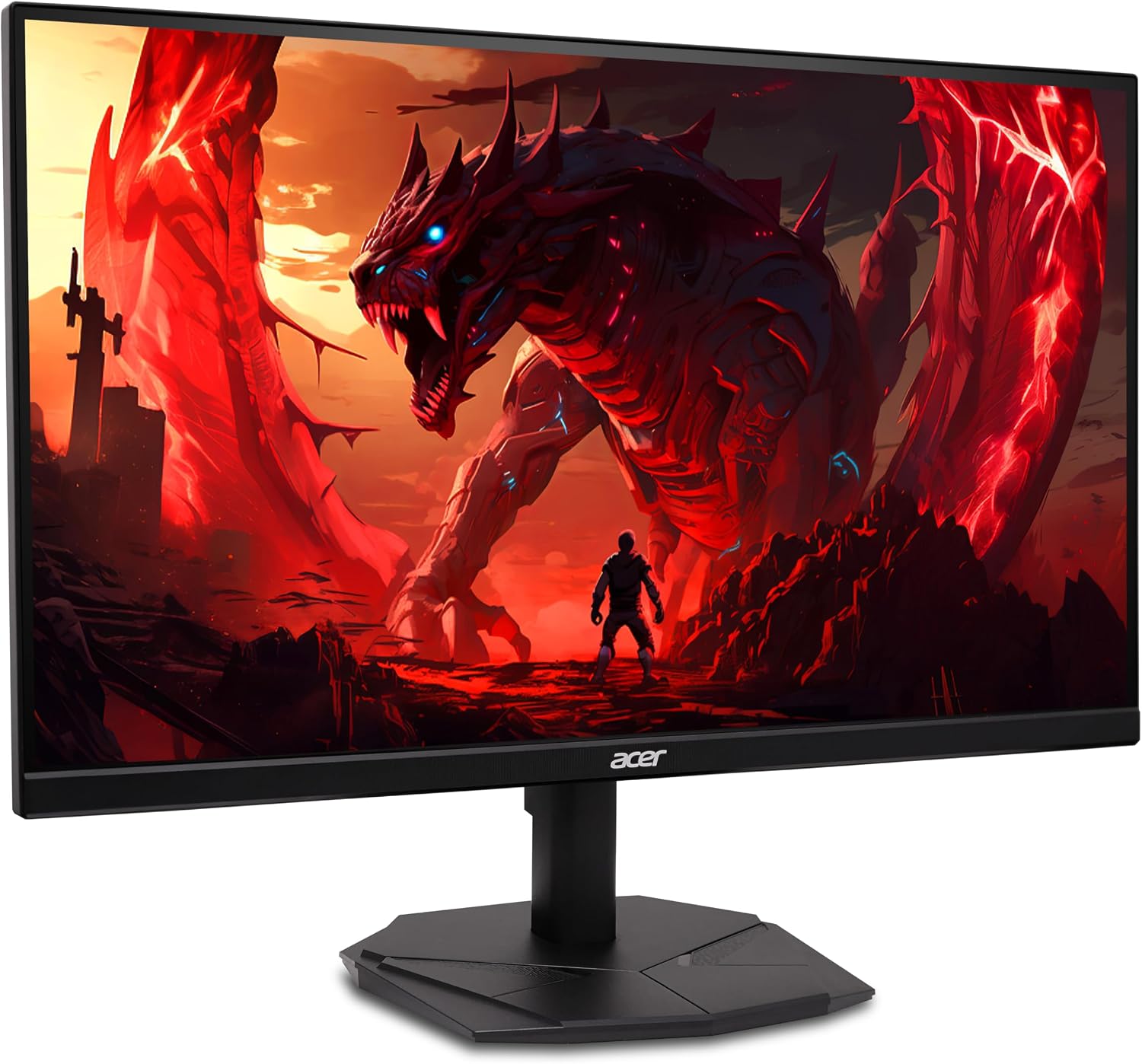 acer Nitro 24.5 Inch Full HD 1920 x 1080 ZeroFrame Design PC Gaming Monitor | AMD FreeSync Premium | Up to 280Hz Refresh | 1ms (VRB) | One Display Port 1.4 and Two HDMI 2.0 Ports | KG251Q Z1biip