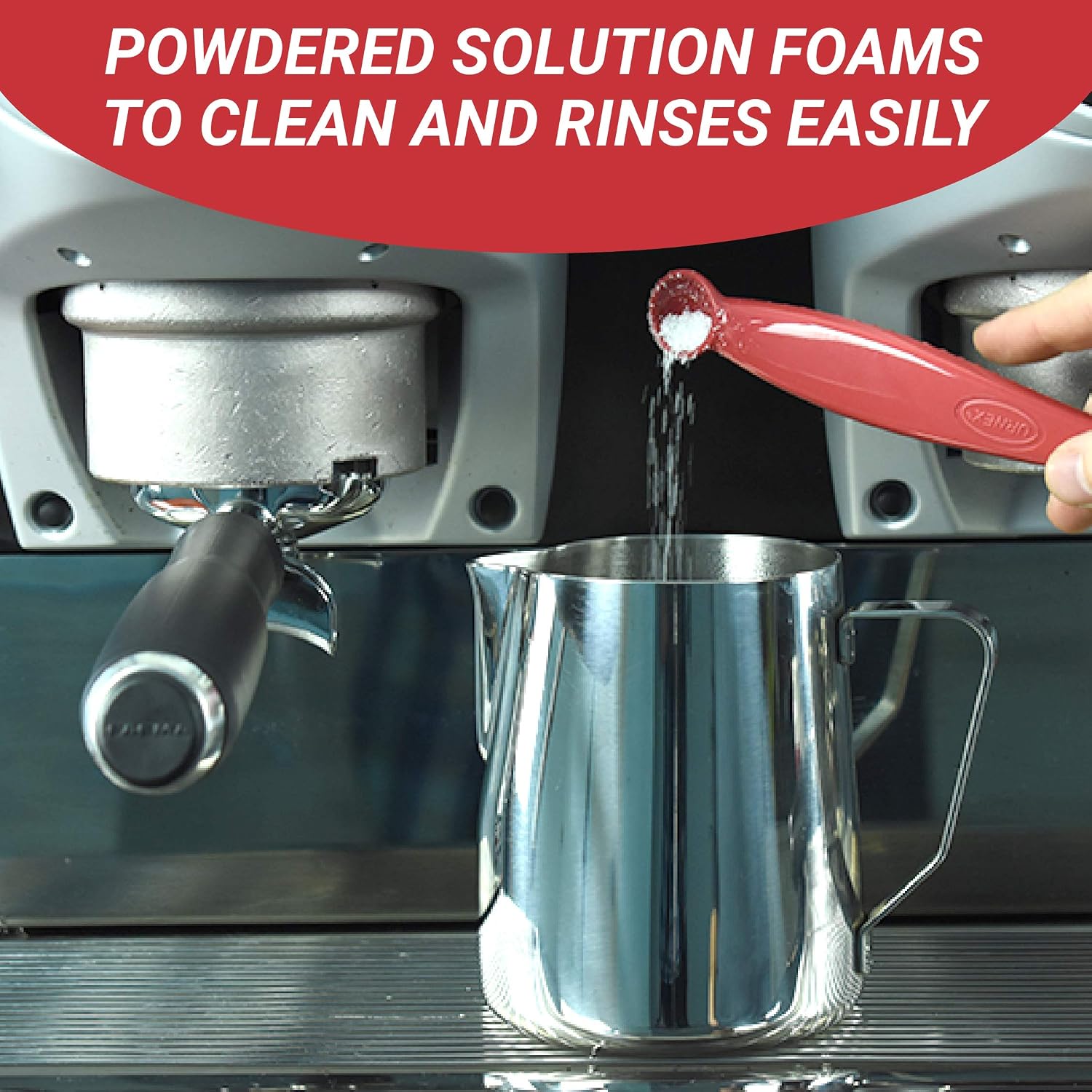 Urnex Cafiza Espresso Machine Descaler & Cleaner — 20oz Bottle (Case of 12)