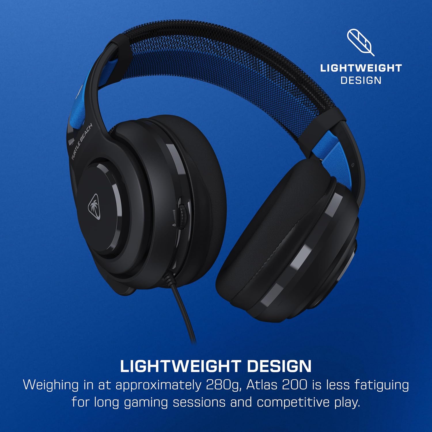 Bundle of Turtle Beach Atlas 200 Wired Gaming Headset Officially Licensed for PS5 & PS4 - Black + Victrix Pro BFG Reloaded Wireless Gaming Controller Officially Licensed for PS5, PS4, PC