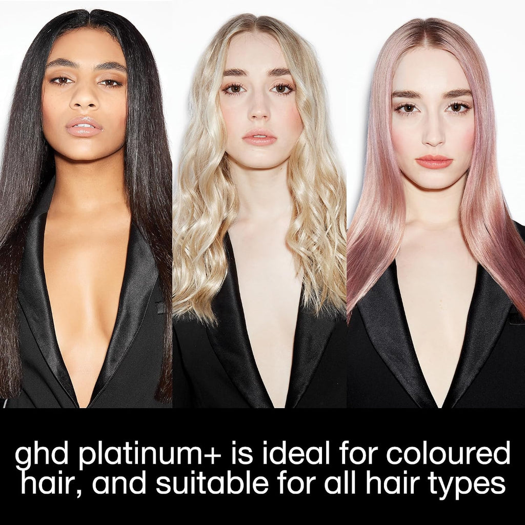 ghd Platinum+ Styler ― 1' Flat Iron Hair Straightener, Professional Ceramic Hair Styling Tool for Stronger Hair, More Shine, & More Color Protection