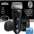 Braun Series 8 8560cc Electric Razor for Men, 4+1 Shaving Elements & Precision Long Hair Trimmer, 5in1 SmartCare Center, Close & Gentle Even on Dense Beards, Wet & Dry Electric Razor, 60min Runtime